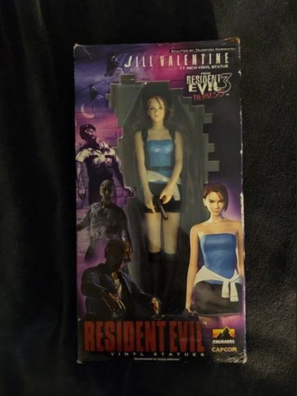 Resident Evil Jill Valentine 11" Vinyl Statue Figure in Original Box | Palisades